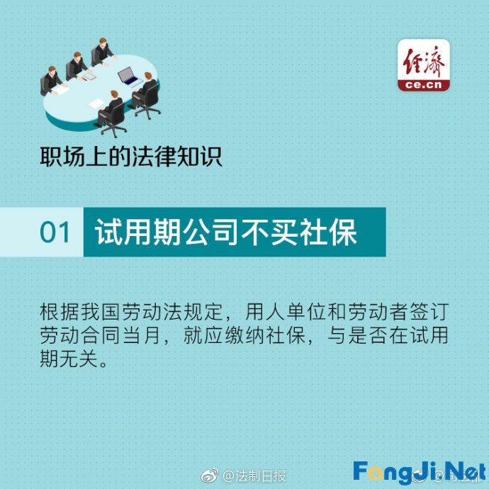 职场上的这些法律知识你一定要知道！